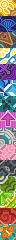 Rainbow Glazed Terracotta
