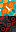 Rainbow Glazed Terracotta (Halloween)